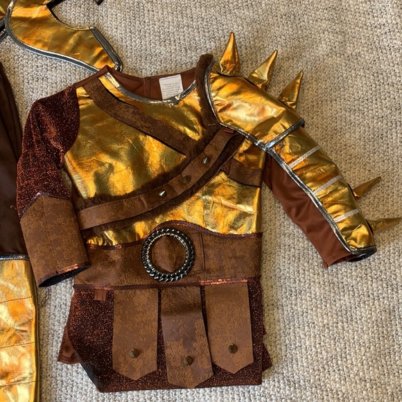 Boys Gladiator Costume Size 3-4 - Picture 3 of 10